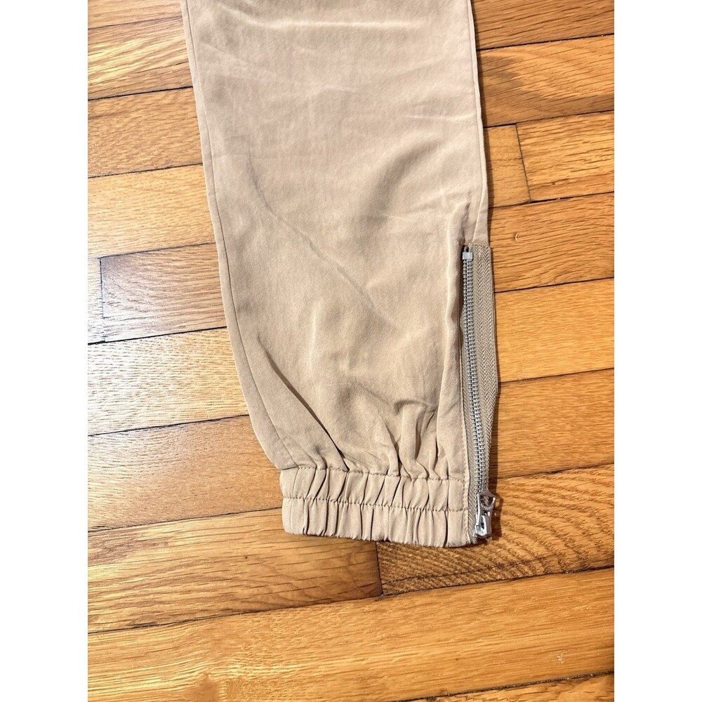 Rag & Bone Size 0 Tan Khaki Cargo Pants Drawstring Ankle - Picture 2 of 7